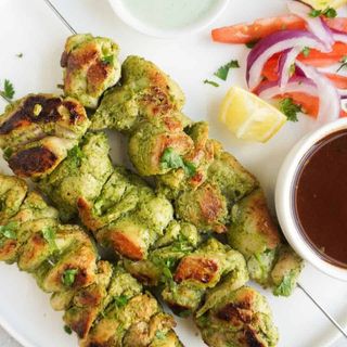 Hariyali Tikka / Chicken Hariyali Tikka