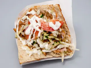 Kebab na Grubym Cieście