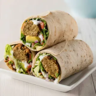 Rollo falafel
