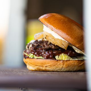 Smash Burger Gruszkowy Lazur