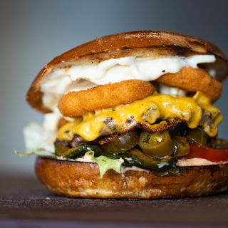 Smash Burger Hot Onion Podwójny