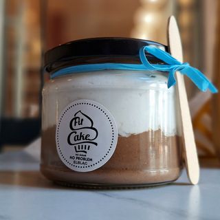 Deser A'la Bounty w słoiku (keto, vegan, bez laktozy)