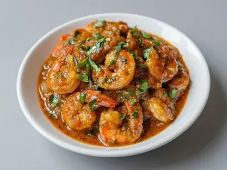 Krewetki Po tajsku