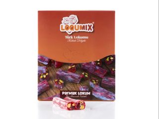 Pistacjowe Lokum z Granatem 350 g – Tradycyjny Smak Premium