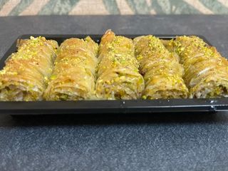 Pięć kawałków baklawy pistacjowej - 5x Baklava