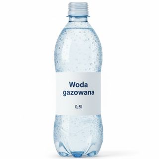 Woda gazowana 0,5l
