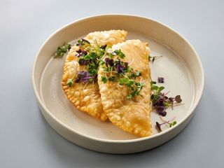 Czeburek z mięsem i serem