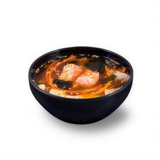 Zupa SalmonMiso