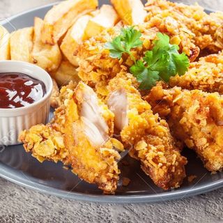 Panierowane Stripsy z kurczaka