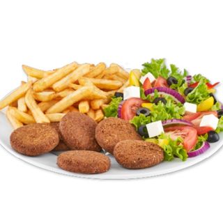 Wega talerz z falafelem