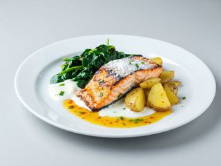 Grillowany filet z łososia