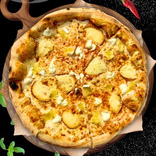 Pizza Cztery Sery - Formaggi Forte