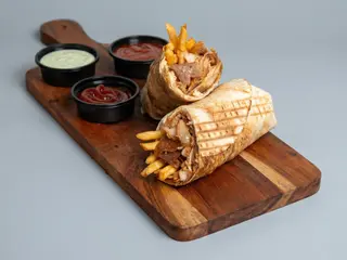 Mały Frytotortilla- pita arabski chleb 