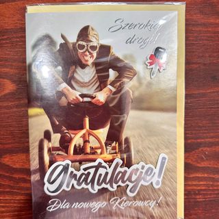 Kartka Gratulacje! Dla nowego Kierowcy