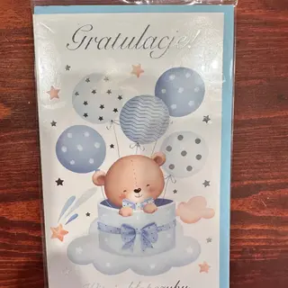 Kartka Gratulacje. Witaj chłopczyku