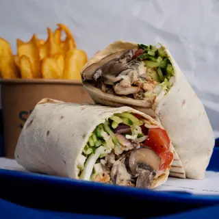Shawarma z grzybami
