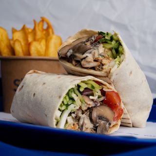 Shawarma z grzybami