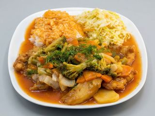 Ryba słodko-kwaśna Duża porcja 500g