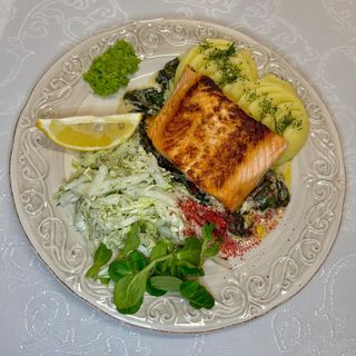 Grillowany filet z łososia