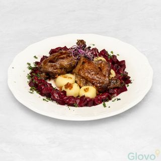 Dwa konfitowane udka z kaczki