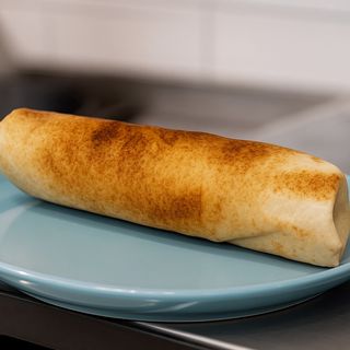 Rollo kebab z frytkami