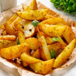 Ziemniaki zapiekane z czosnkiem