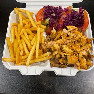 Szpryca talerz na średniego głoda