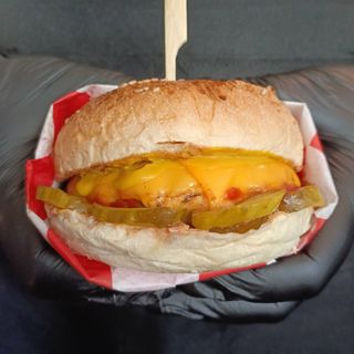 Cheeseburger DUŻY wołowina