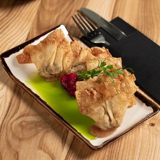 Wontony smażone z szarpaną kaczką 5 szt.