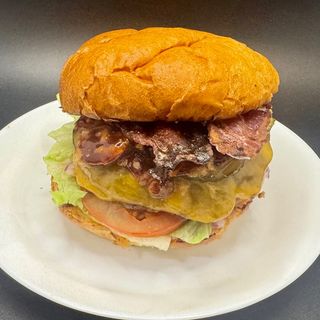 Buffalo Bacon BBQ Burger