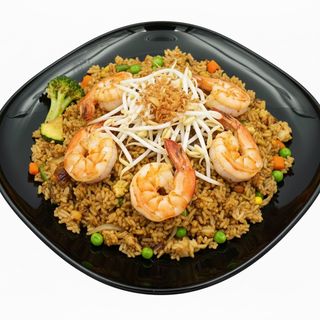 Ryż smażony z krewetkami