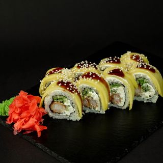 Phila z krewetka w tempurze 8 szt