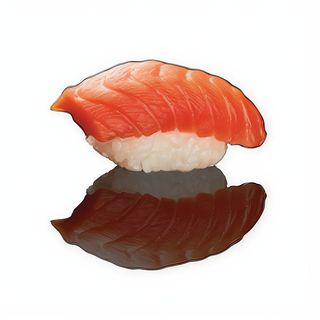 Nigiri z łososiem wędzonym