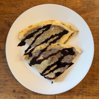 Naleśniki z kremem czekoladowo-orzechowym