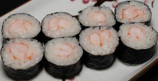 Hosomaki z krewetką