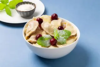 Pierogi z wiśnią 12 szt.