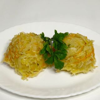 Surówka z kapusty kiszonej