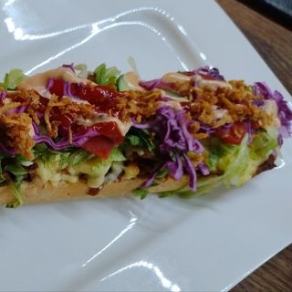 Zapiekanka kebab z warzywami