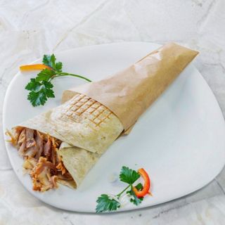 Duża tortilla z wołowiną