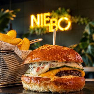 Smash cheesy bacon