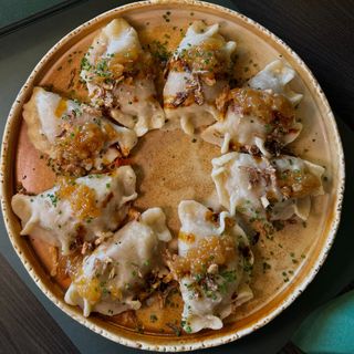 Pierogi z mięsem wieprzowym