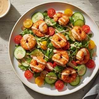 Sałatka z krewetkami