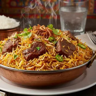 Ryż z wołowiną (Beef biryani) 450g