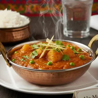Ziemniaki z groszkiem (aloo matar) 450g