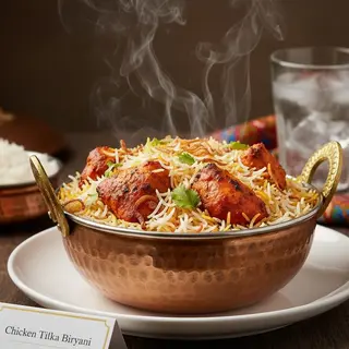 Ryż z kurczakiem tikka (Chicken tikka biryani) 450g