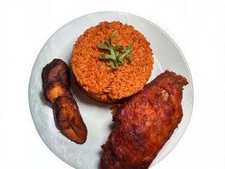Ryż jollof|Jollof Rice (Non-Smoky)