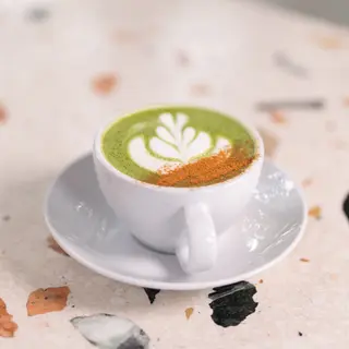 Banana Matcha Latte