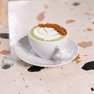 Matcha lotus