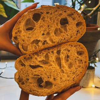 Chleb pszenno-orkiszowy na zakwasie