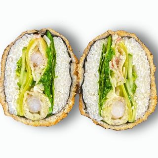 Sushi burger z krewetkami normalny